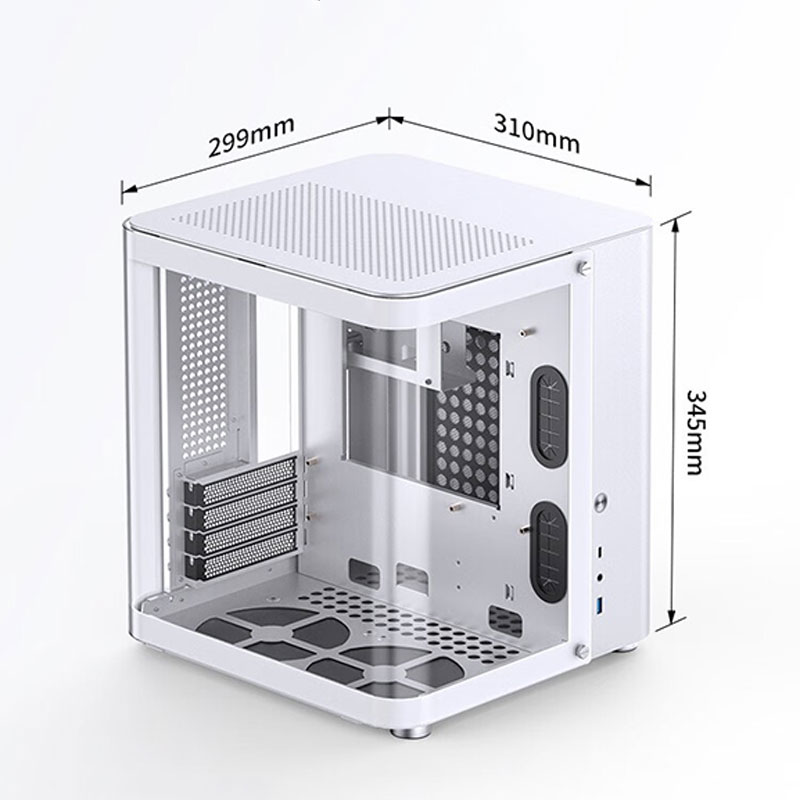 JONSBO TK-1 M-ATX/ITX Mini PC  - Mini Itx Case Water Cooling Support 评论和价格