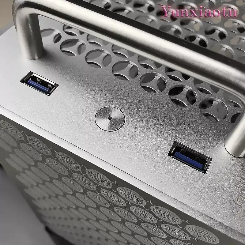 Mini ITX Computer Case Aluminu - Mini Itx Case With Handle Portable 评论和价格