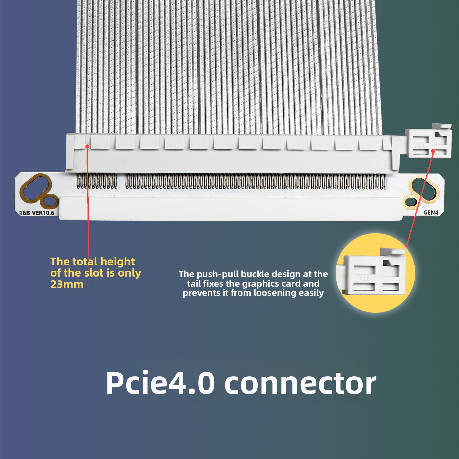 32Gbps PCIe 4.0 X16 Dual Rever - Itx Case Pcie Riser 4.0 评论和价格