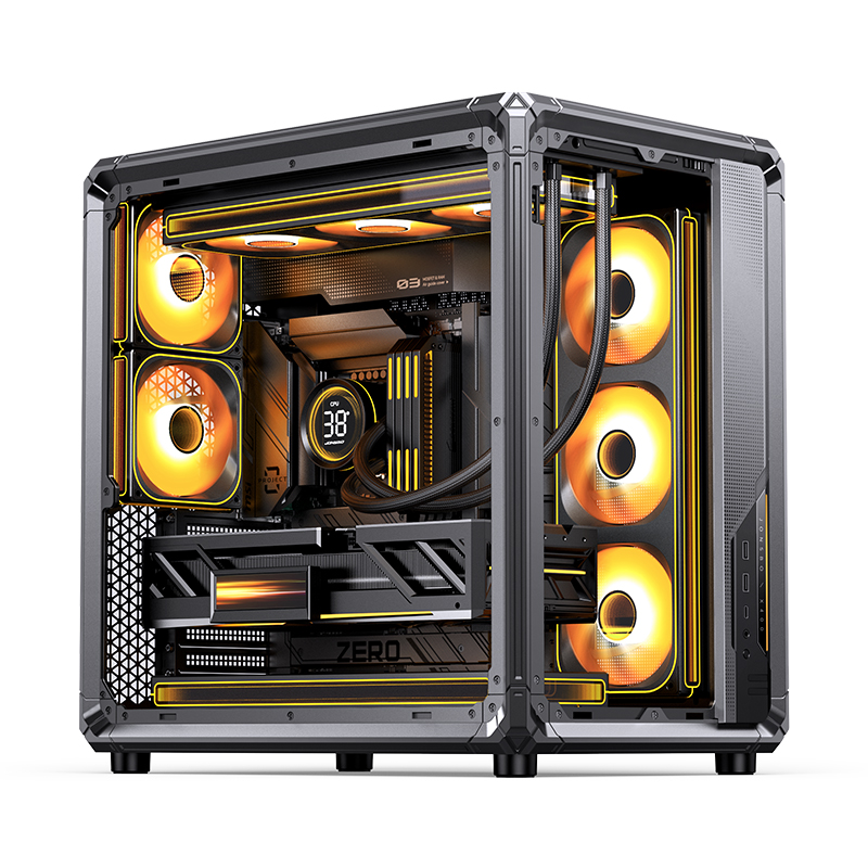 Jonsbo X400 ATX Sea View Room  - Mini Itx Case Water Cooling Support 评论和价格