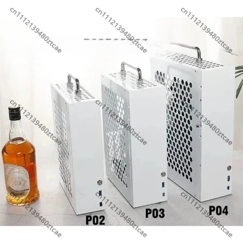 White Portable ITX MATX Mini P - Mini Itx Case With Handle Portable 评论和价格