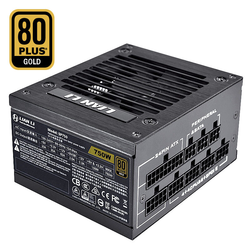 LIAN LI 750W Power Supply  ITX - Sfx Power Supply 750W Gold 评论和价格