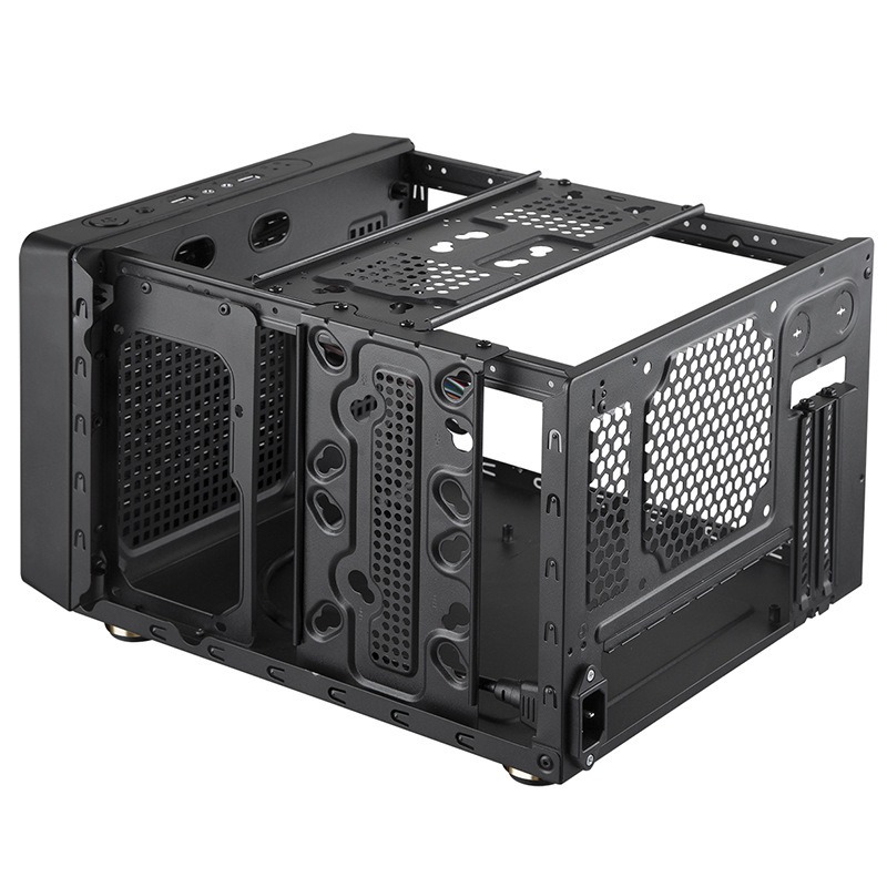 White Mini ITX HTPC Desktop PC - Mini Itx Case Water Cooling Support 评论和价格