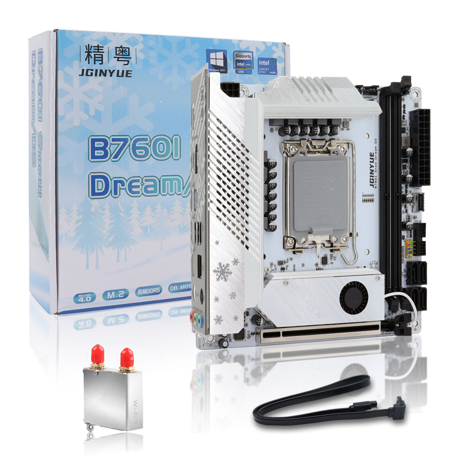 B760i ARGB WIFI DDR5 Motherboa - Itx Motherboard B760I Ddr5 评论和价格