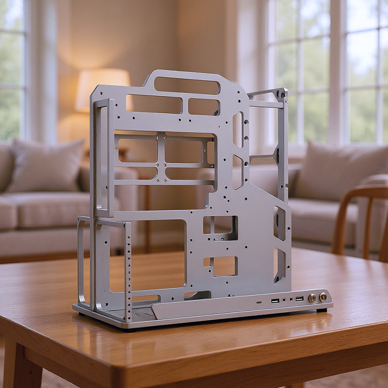 Aluminum Mini ITX Case MATX Co - Sff Case Tempered Glass 评论和价格