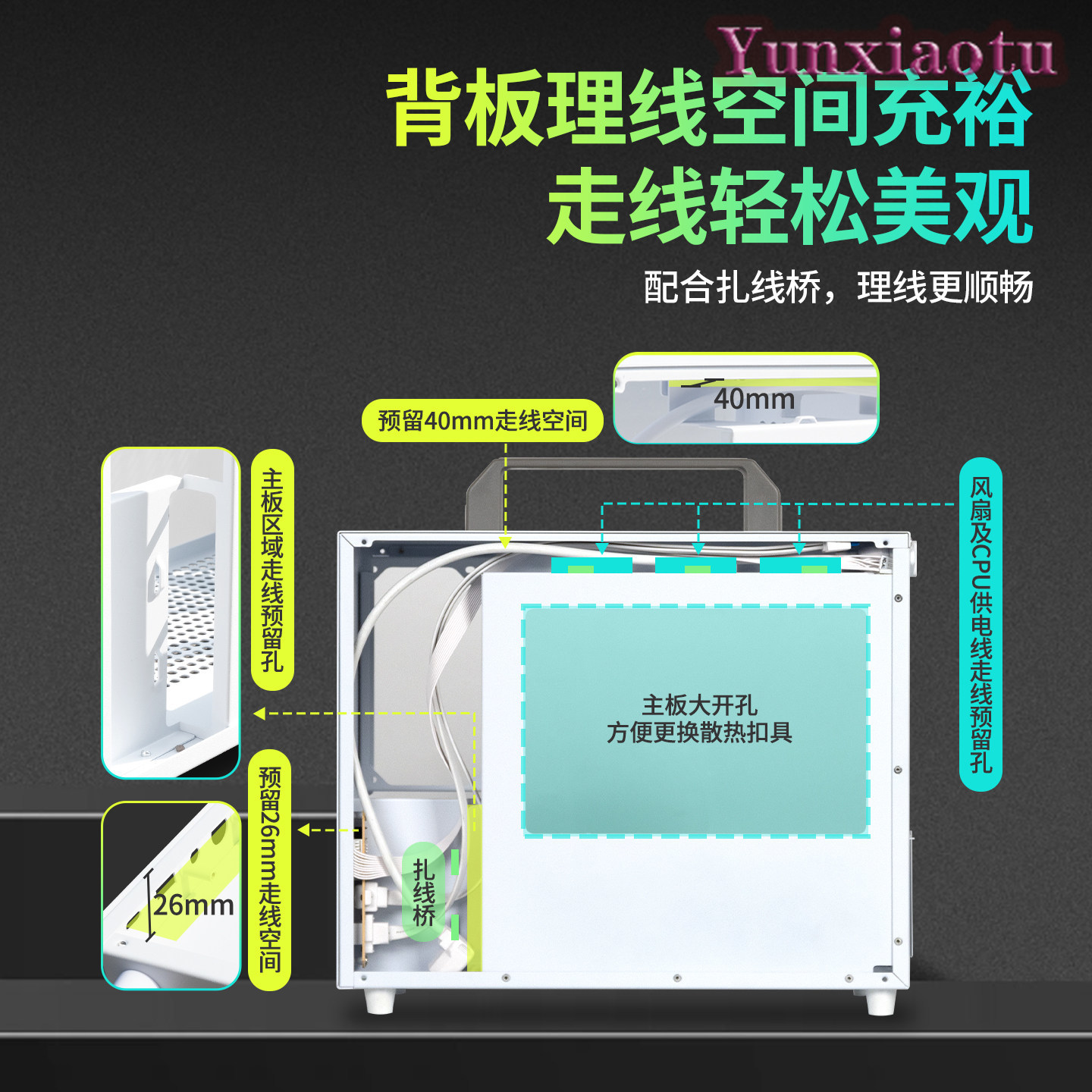 E85PRO Mini ITX MATX Case Port - Mini Itx Case With Handle Portable 评论和价格